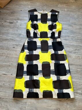 kate spade Della Geo Square sheath dress